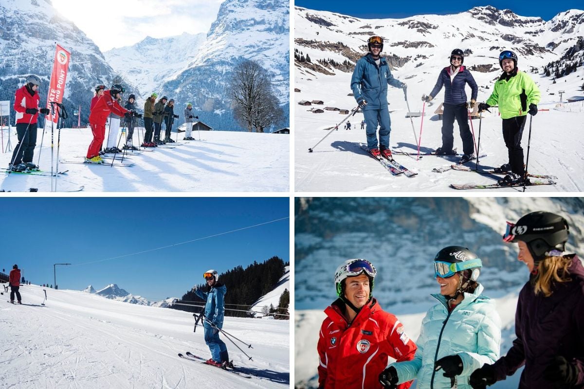 skiing near Lucerne