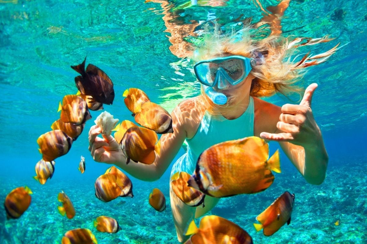 snorkeling in Tuscany