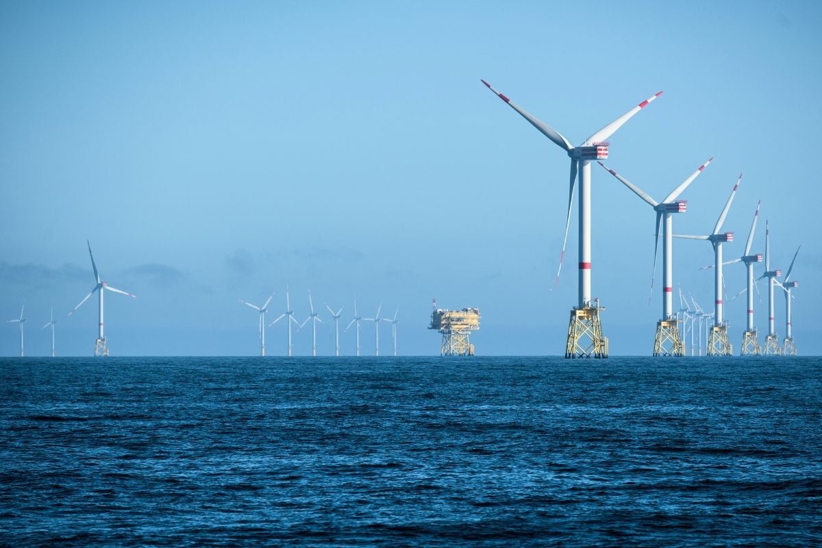 windmill farm, Belgium