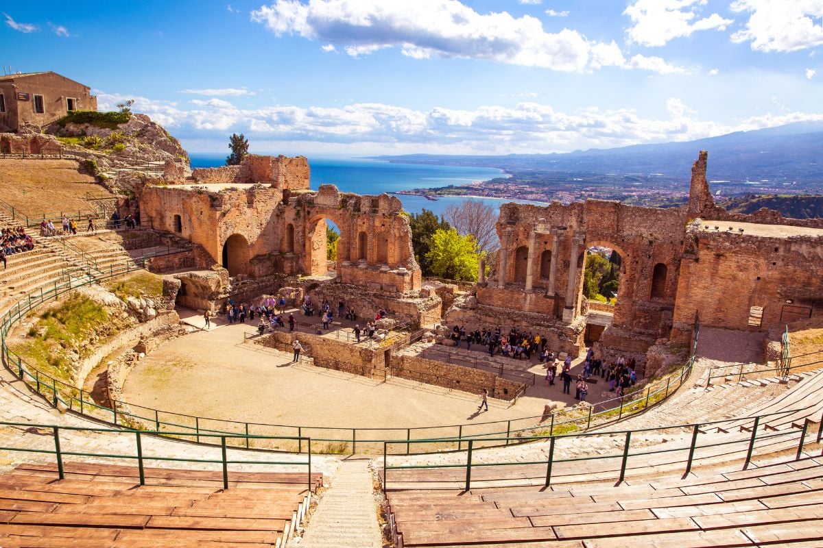 Ancient Theatre of Taormina, Sicily