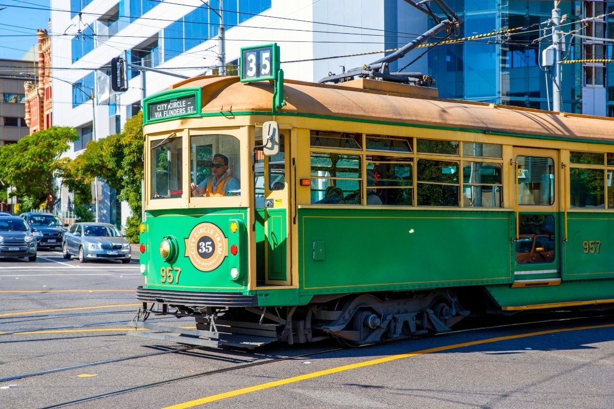 City Circle Tram in Melbourne
