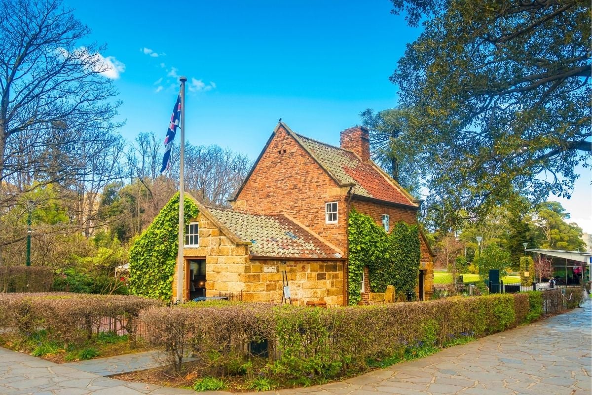 Cooks' Cottage in Melbourne