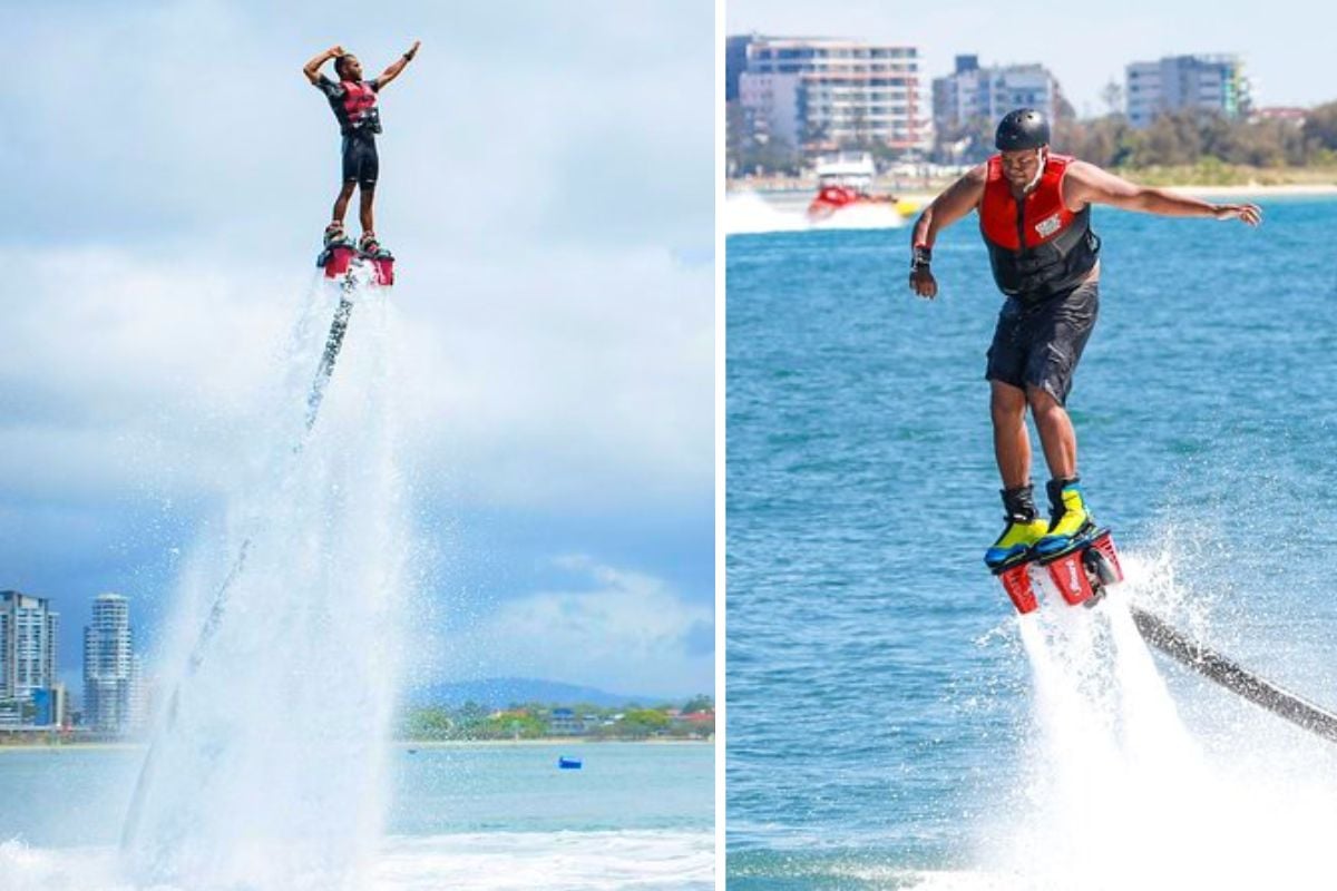 Flyboard at Surfer's Paradise