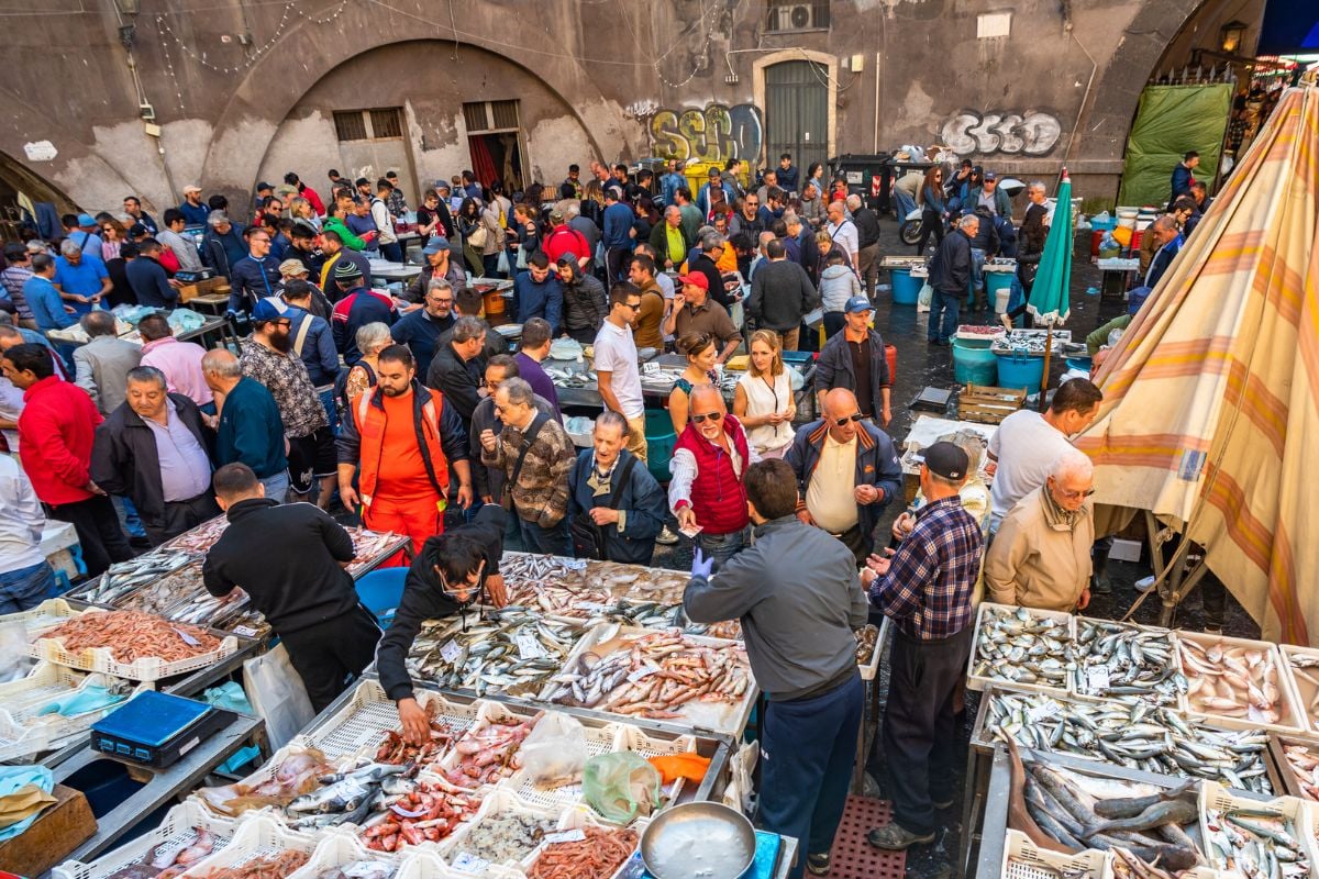 Der Fischmarkt, Catania