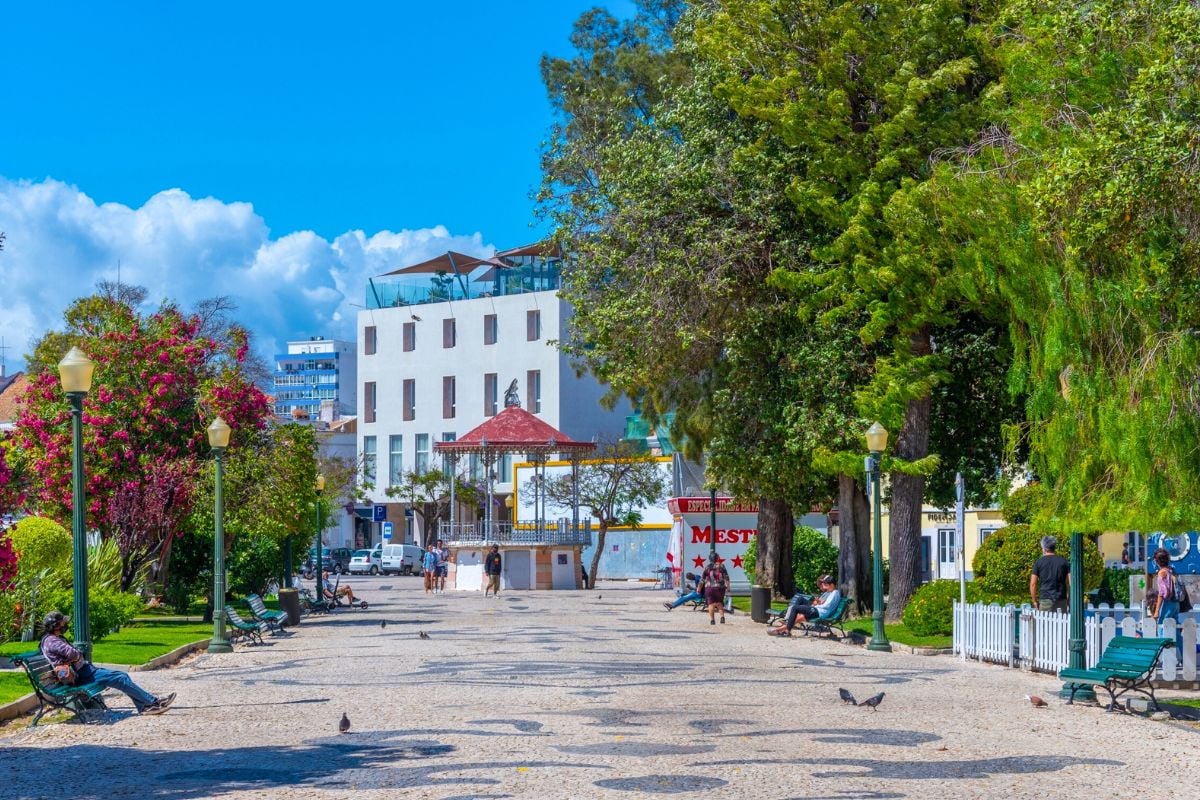 Giardino Manuel Bivar, Faro