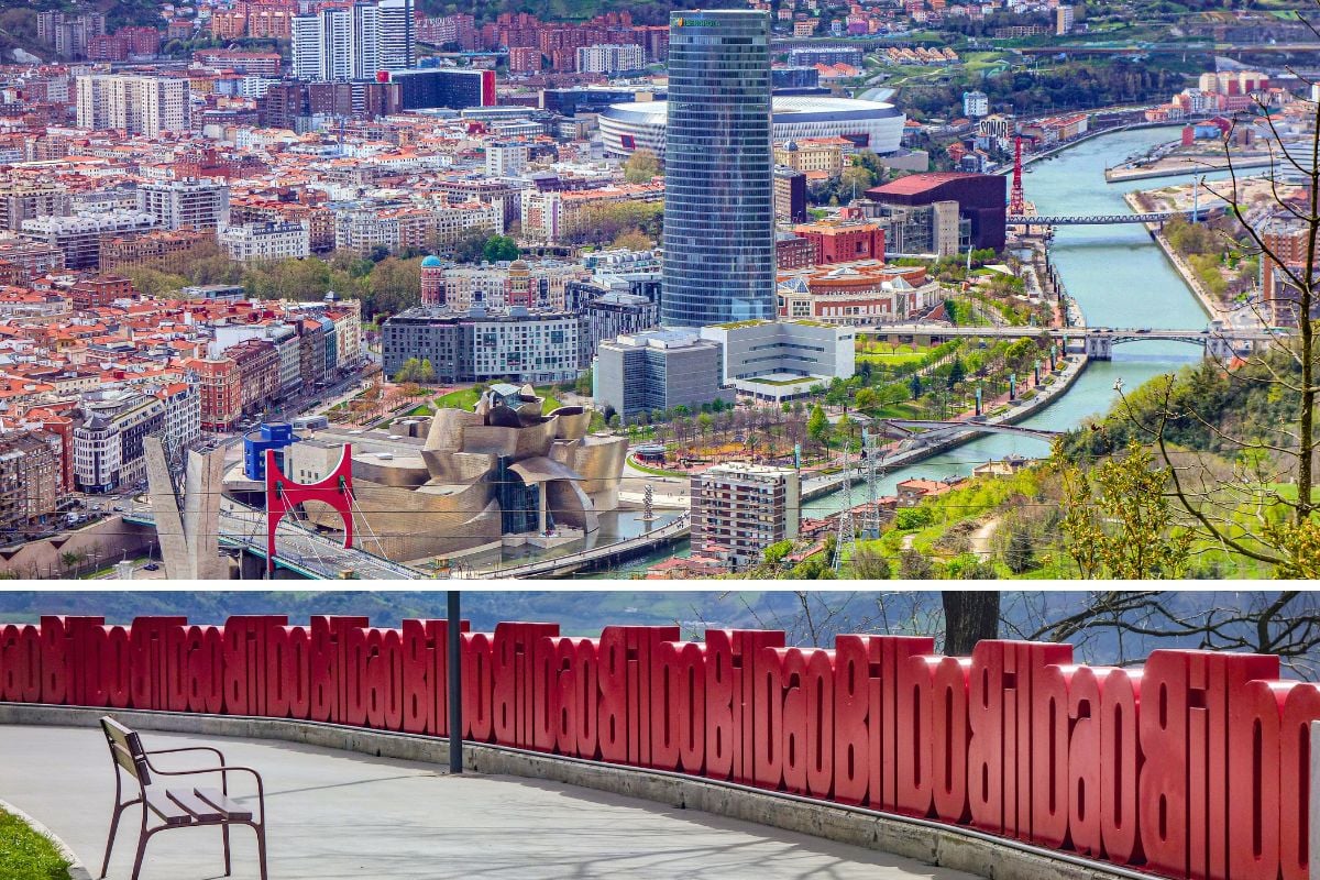 Mirador de Artxanda lookout point, Bilbao