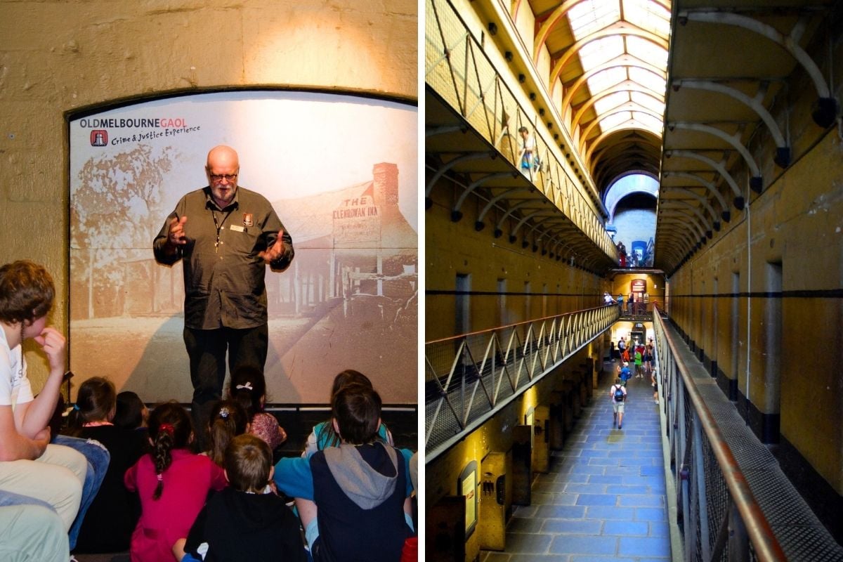 Old Melbourne Gaol in Australia