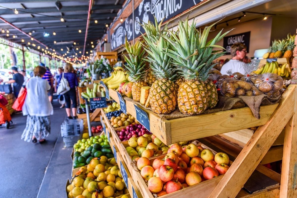 South Melbourne Market in Australia