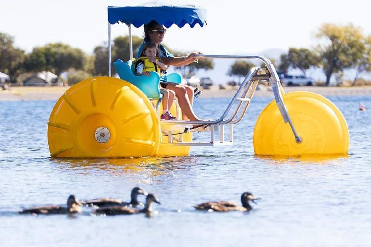 Taupo Pedal Boats, New Zealand