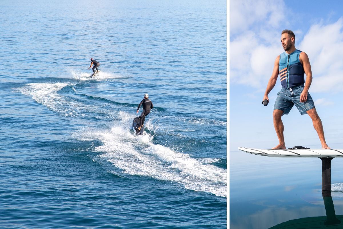 electric surf in Cannes