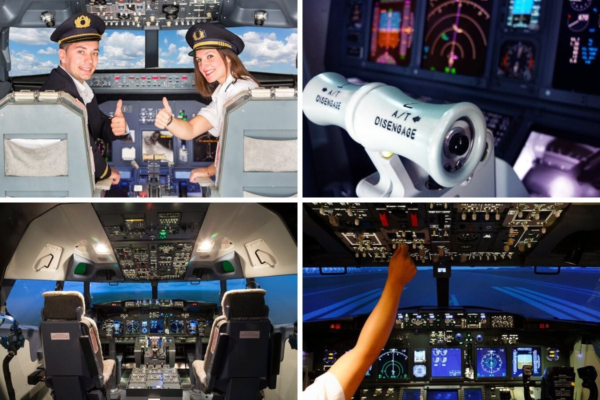 flight simulators in Turin
