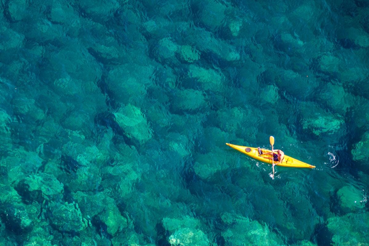 kayaking in Samos