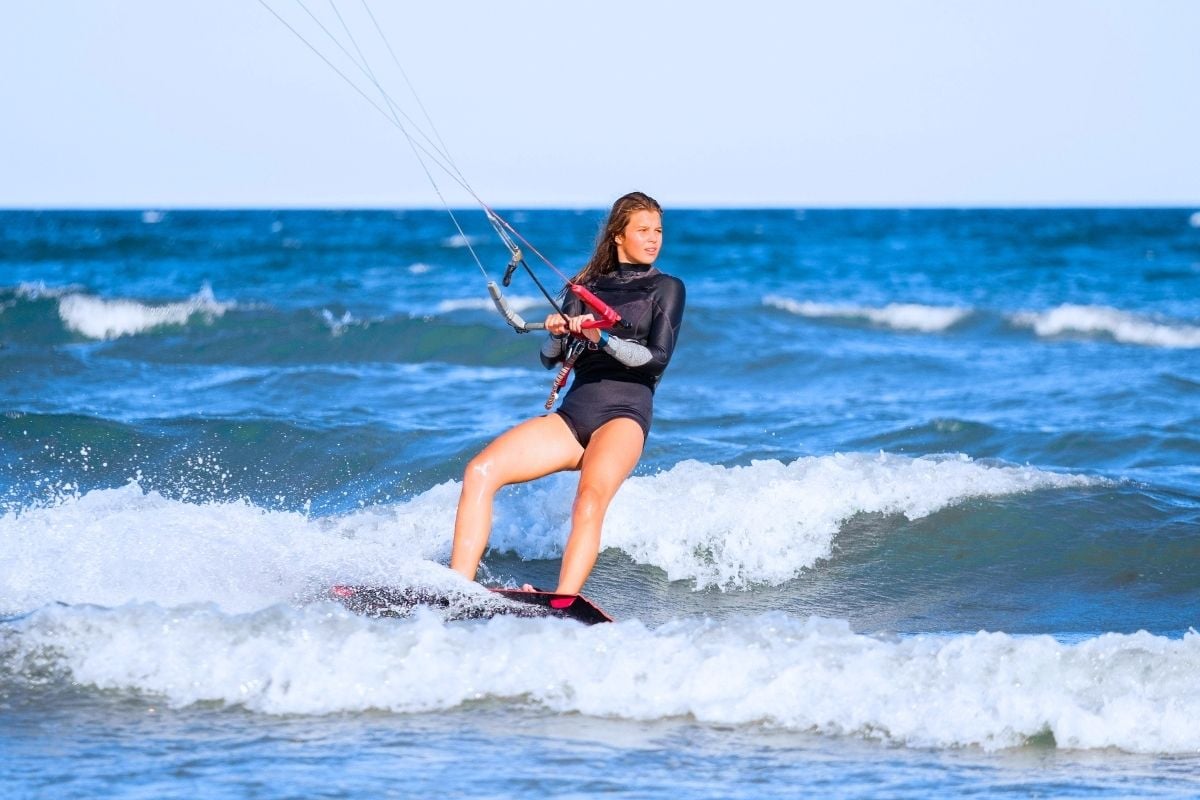 kite surfing in taormina