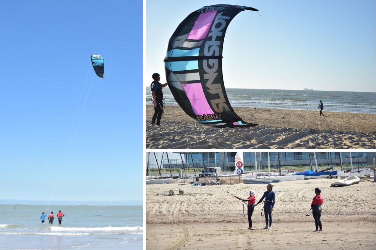 kitesurfing lessons in Bruges