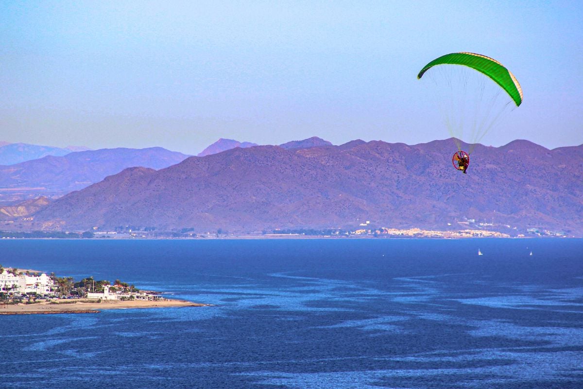 paragliding in Almería