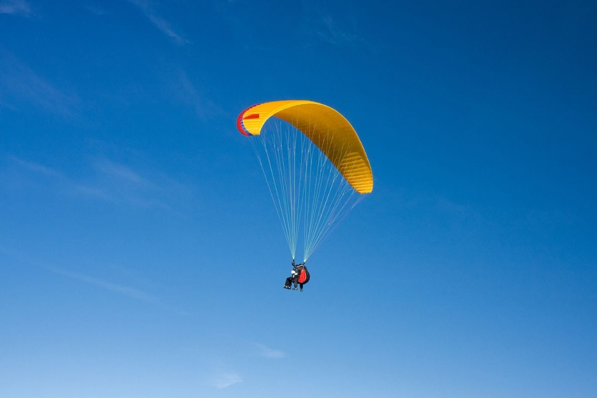 paragliding in Taormina