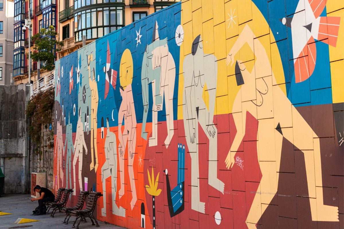 street art tour, Bilbao