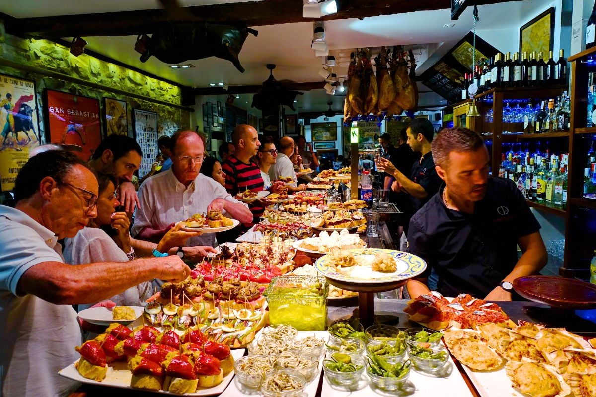 tapas bars in San Sebastian