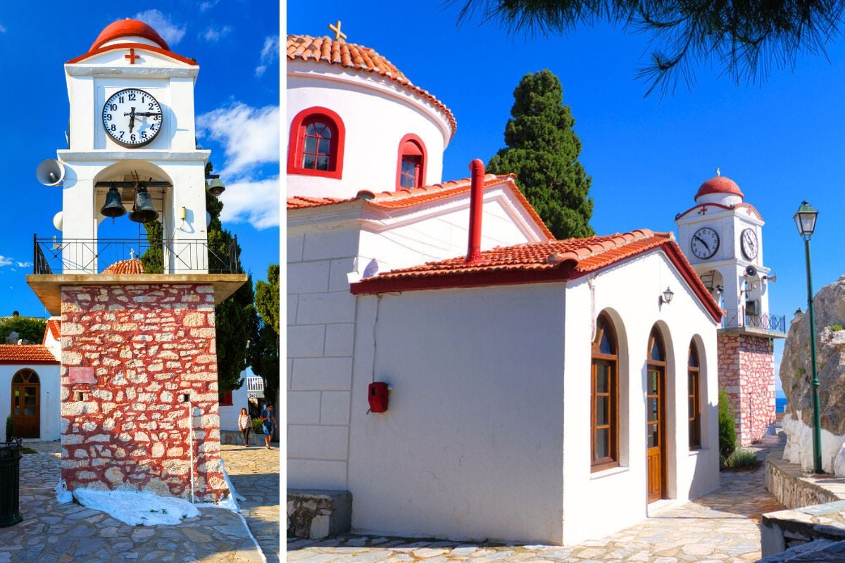 Agios Nikolaos Church and Clock Tower, Skiathos