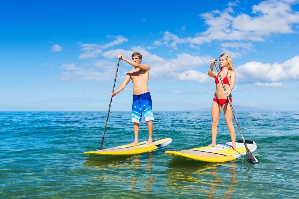 Stand-up-Paddleboarding