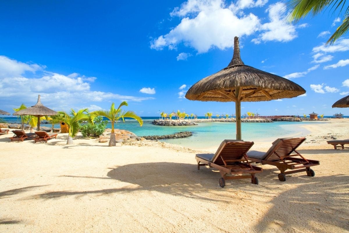 Balaclava public beach, Mauritius