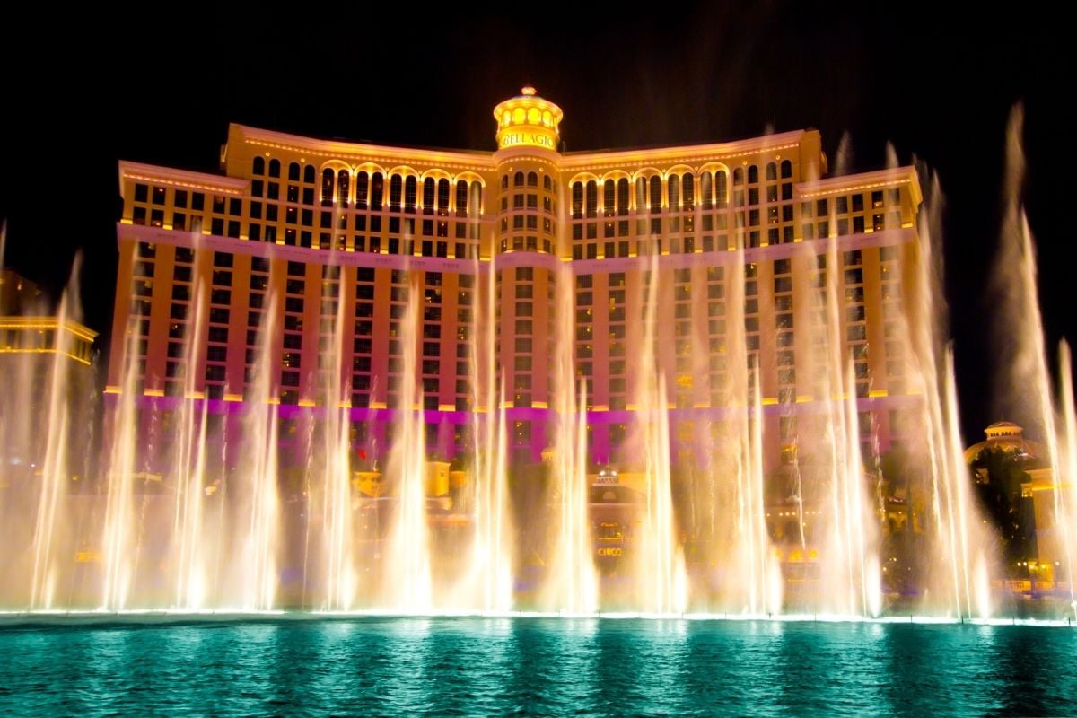 Bellagio Fountain in Las Vegas