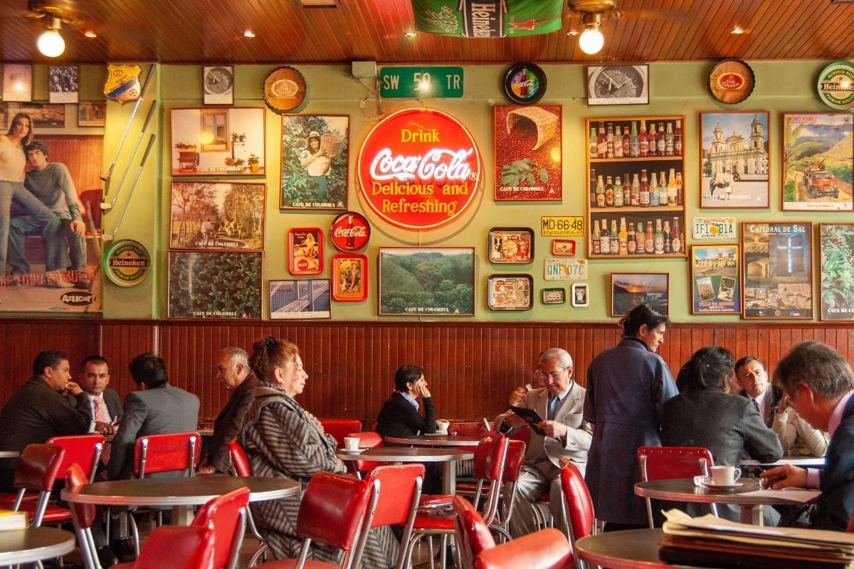 Cafe Pasajes, Bogota