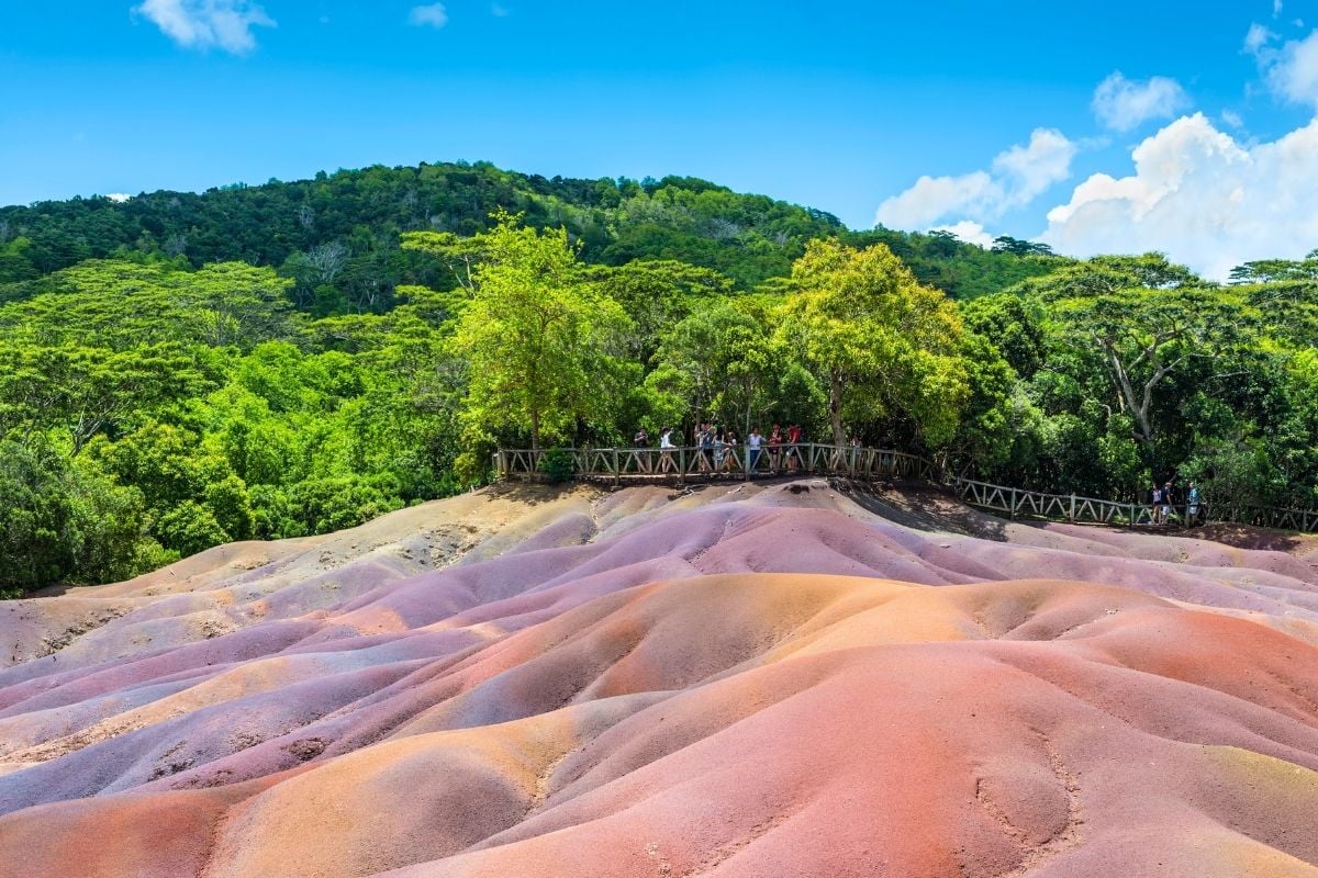 Chamarel Seven Coloured Earth Geopark, Mauritius