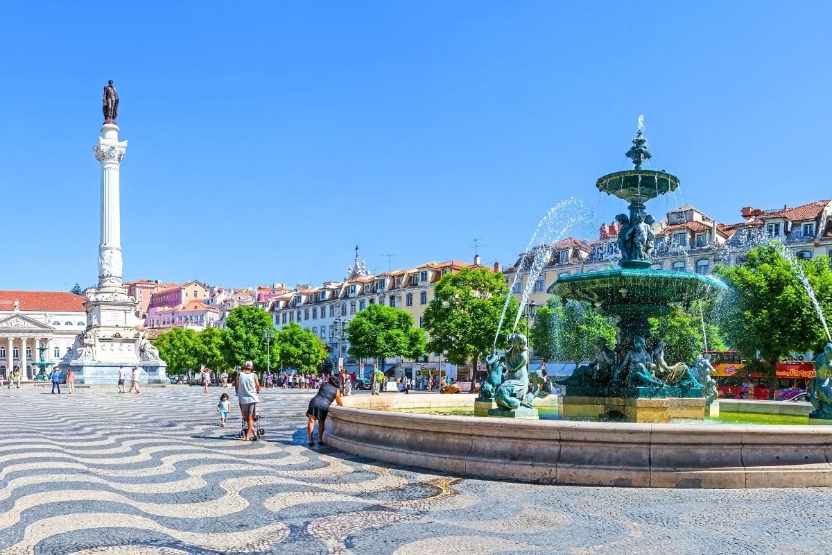 King Pedro IV Square, Lisbon