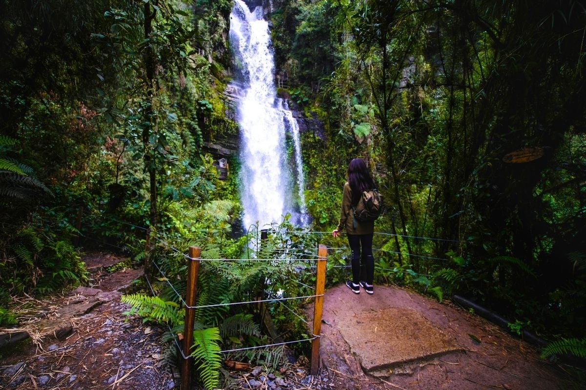La Chorrera Waterfall near Bogota