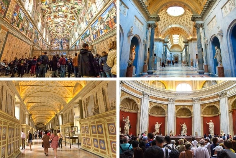 attractions aux Musées du Vatican
