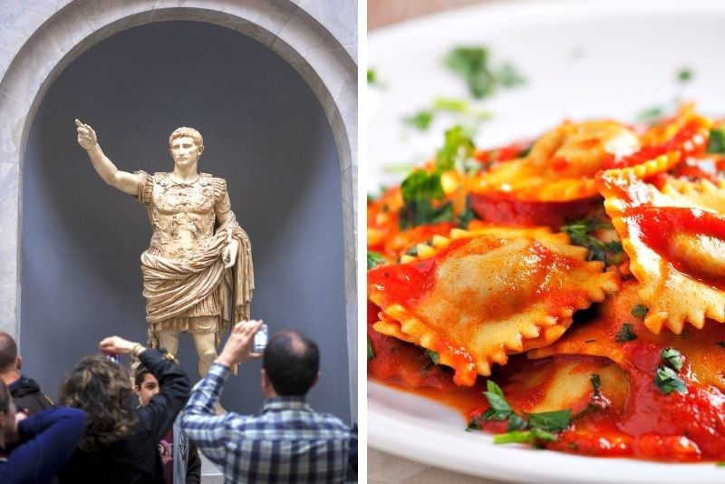 billets avec dejeuner pour les Musées du Vatican