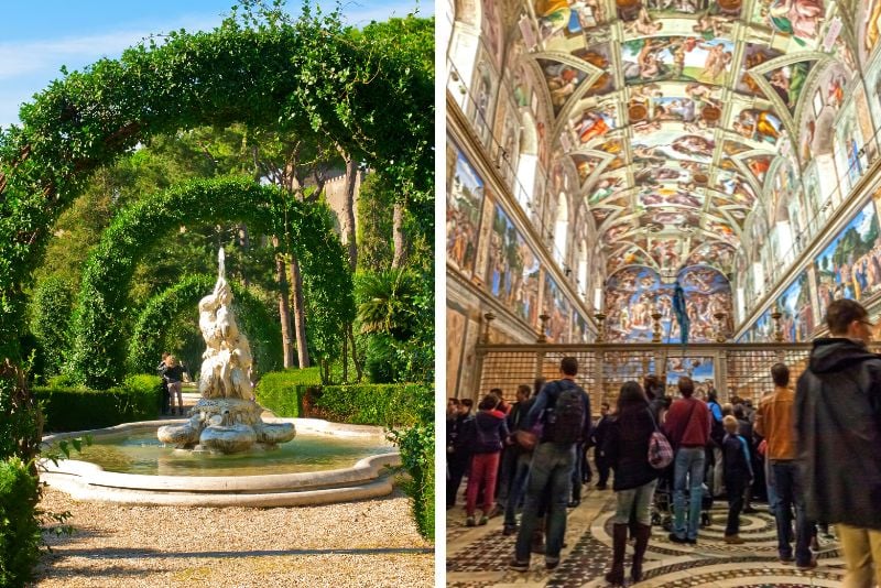 billets pour les Musées du Vatican avec la Sistine Chapelle