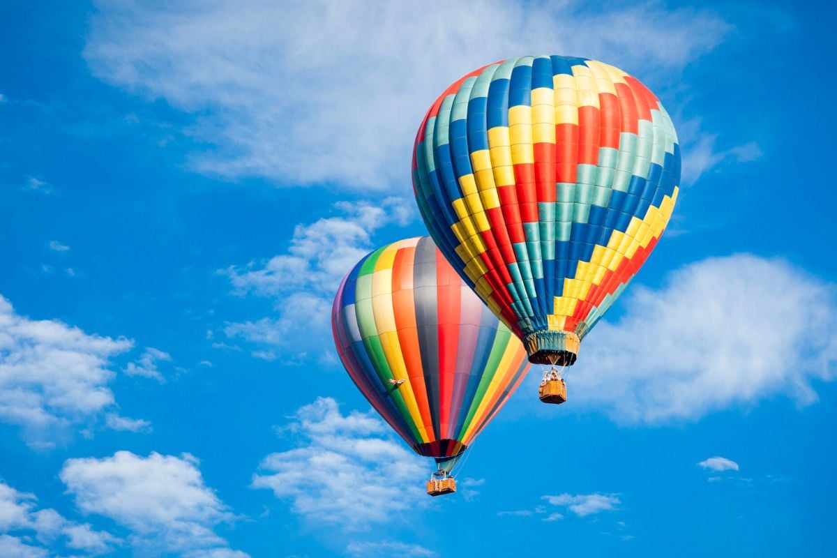 hot air balloon ride in Heraklion