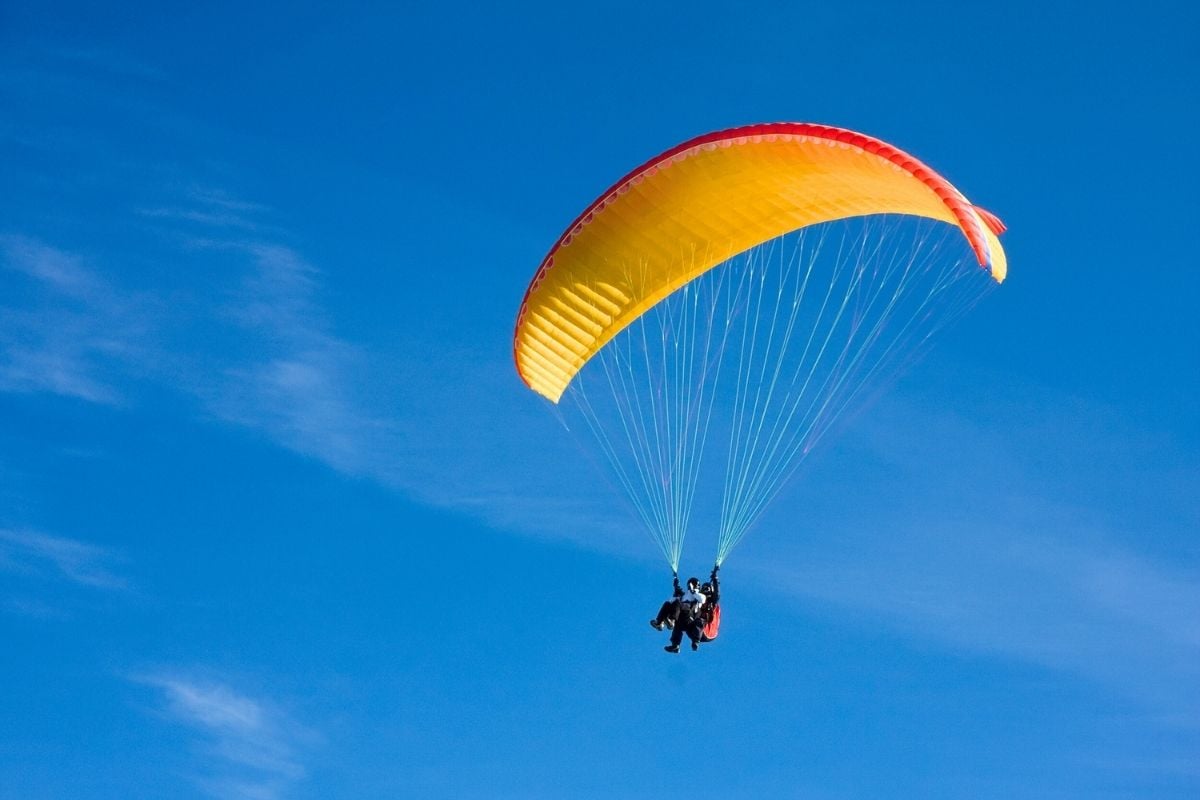 paragliding in Heraklion