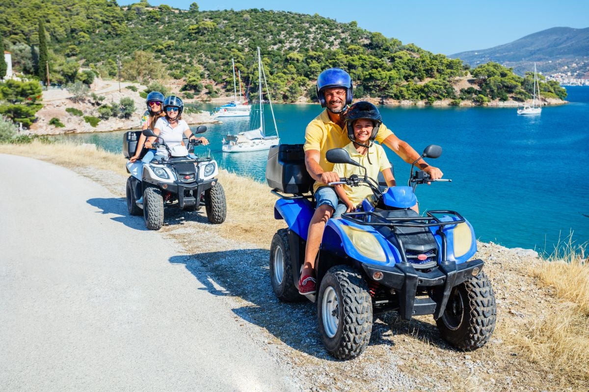 quad tour in Heraklion