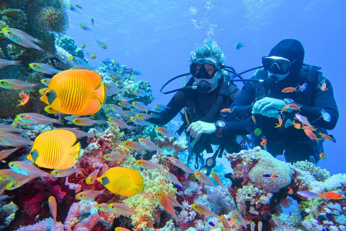 scuba diving in Heraklion