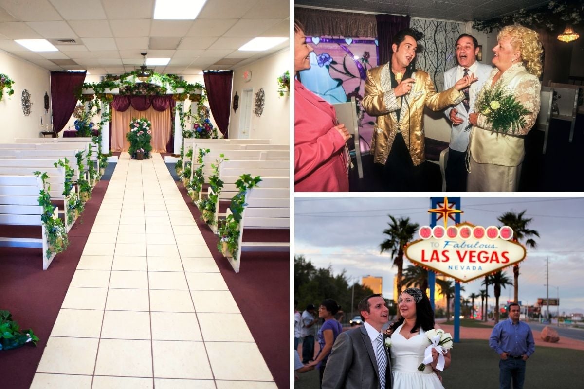 wedding and vow renewal in Las Vegas