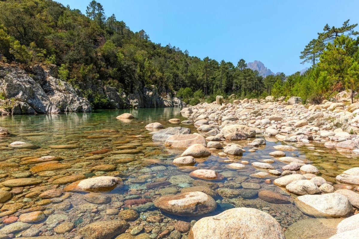 Gorges of the Solenzara River, Corsica