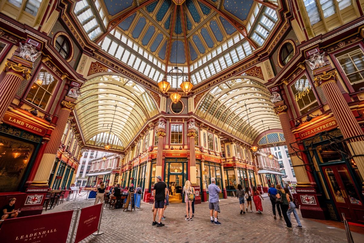 Leadenhall Market in London