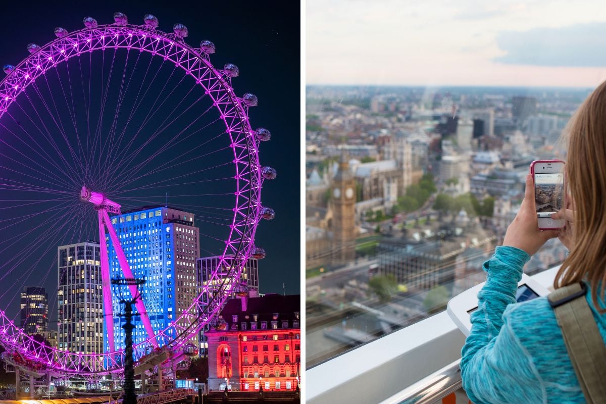 London Eye in London