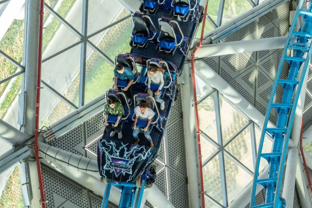 Storm Coaster at Dubai Hills Mall, United Arab Emirates