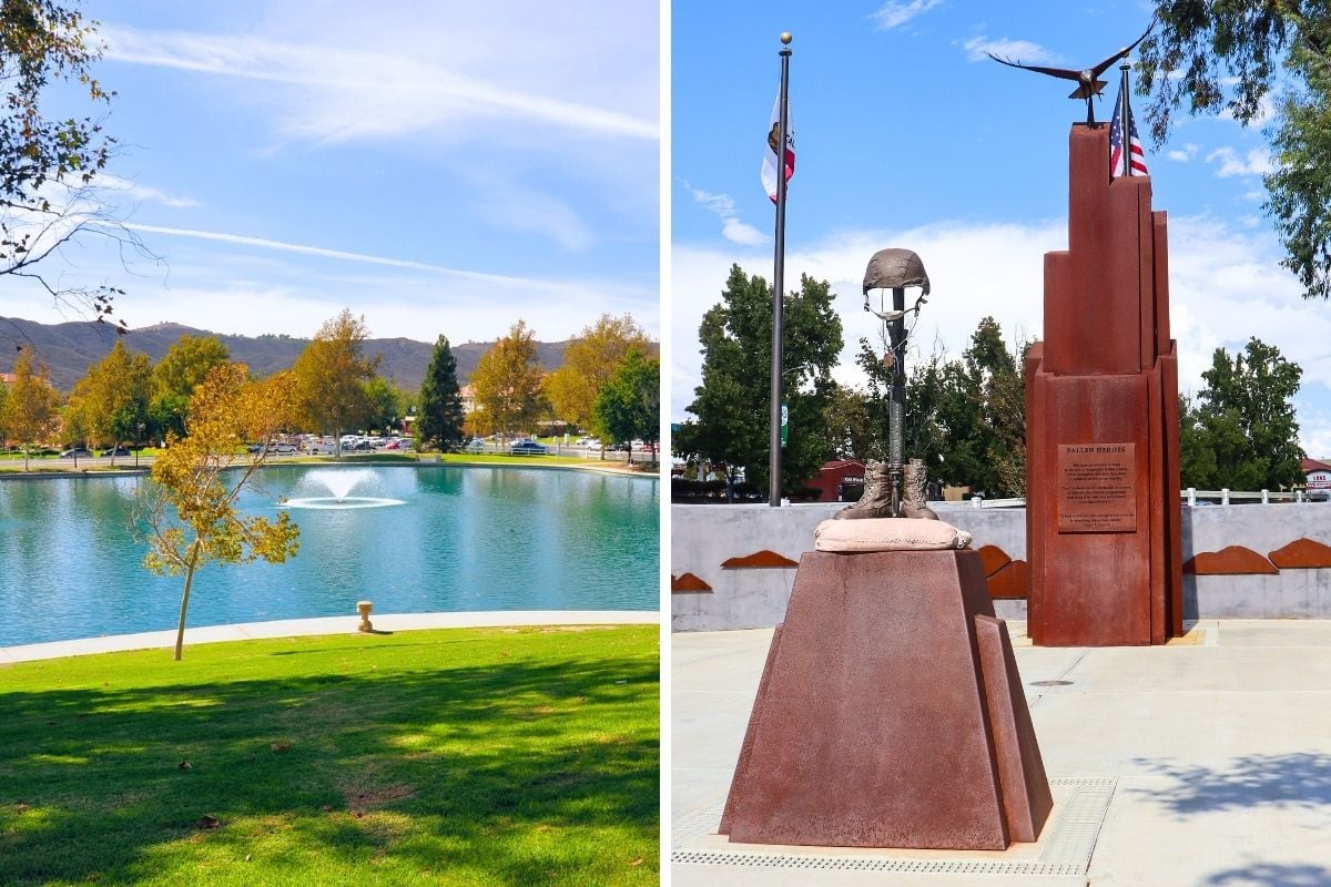 Temecula Duck Pond & Veterans Memorial, California