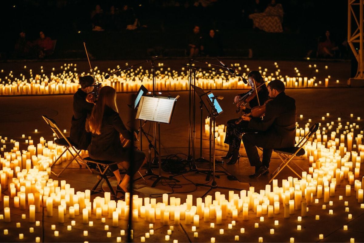 candlelight concert in Paris