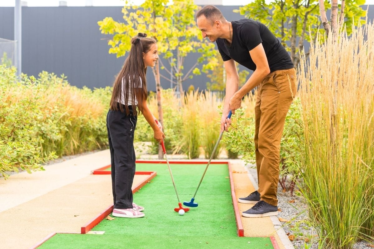 golfing in London