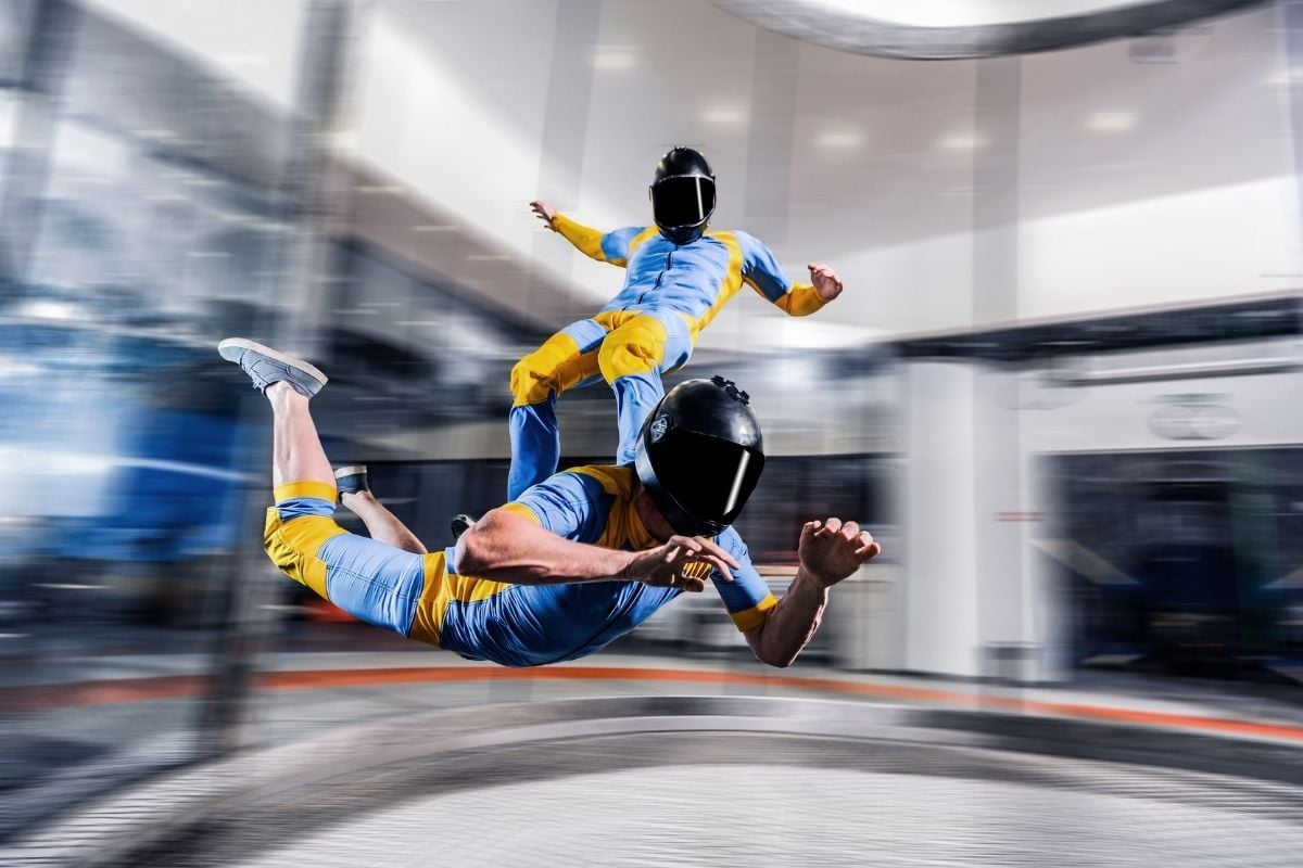 indoor skydiving in Dubai, United Arab Emirates