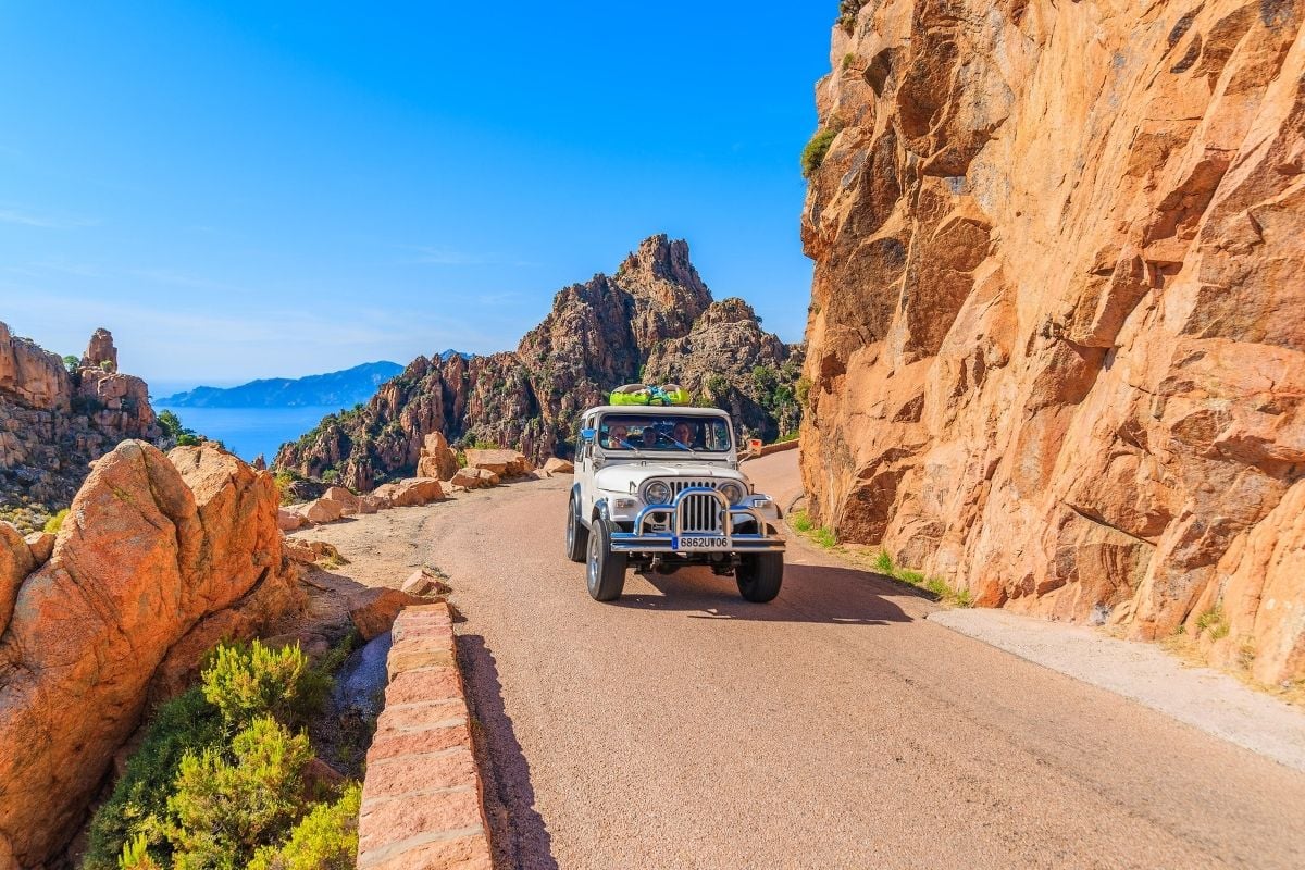 jeep tours in Corsica