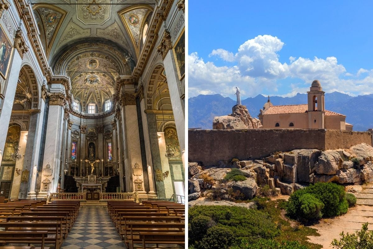 most famous churches in Corsica