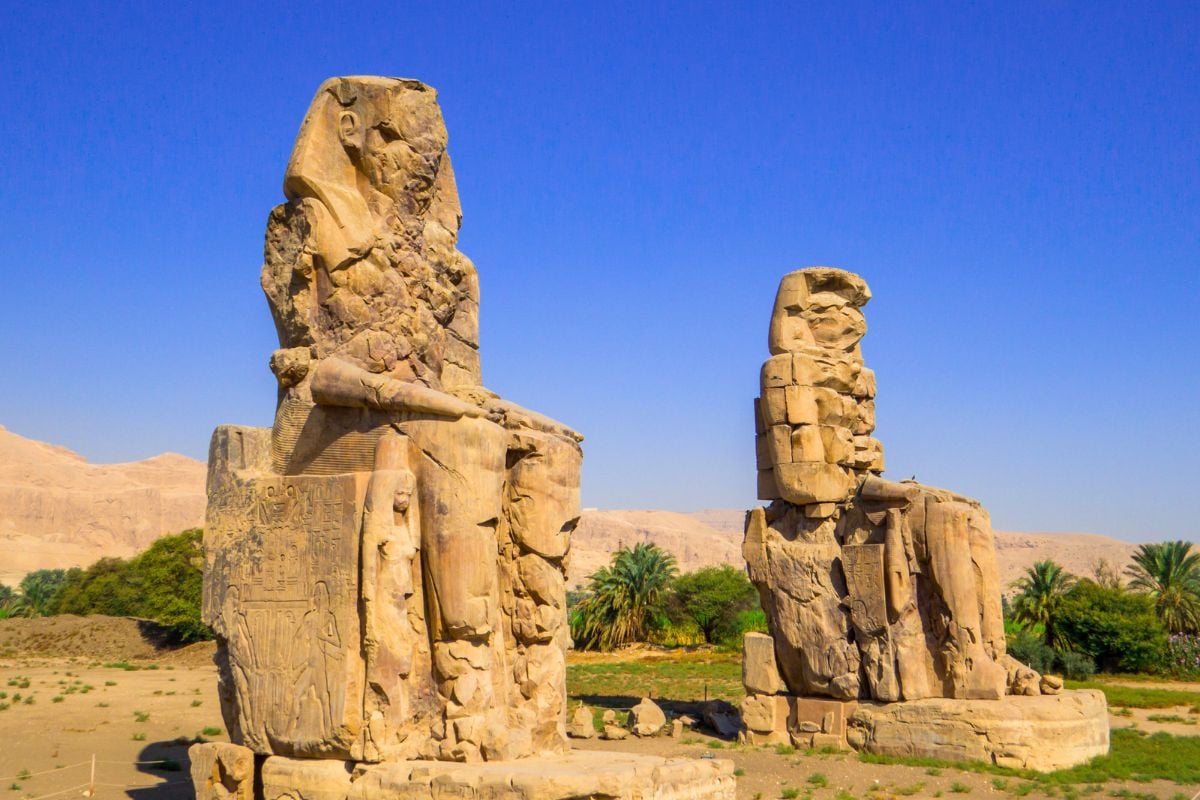 Colossi of Memnon, Luxor