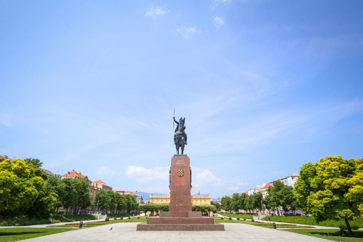 King Tomislav Square, Zagreb
